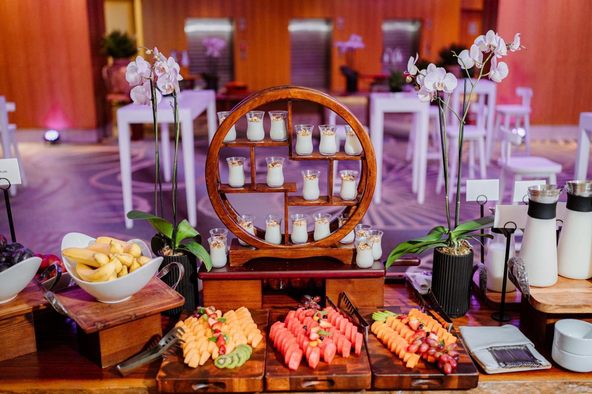 JW Marriott Panama Hotell Exteriör bild A dessert buffet